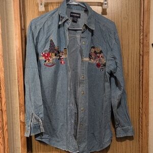 Xquizzit Denim Christmas Shirt